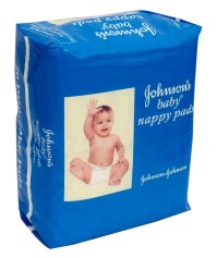 For 85/-(47% Off) Johnson's Baby Nappy Pads (20 pads) on Amazon at Amazon India