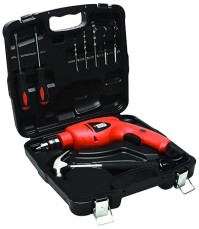 For 2343/-(48% Off) Black & Decker KitHD5010VK9IN 10mm Impact Drill + 8 Accessories (after cb) at IndustryBuying