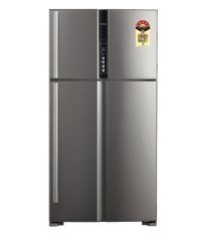 For 69900/-(22% Off) Hitachi 655 Ltr R V720PND1KX STS Double Door Refrigerator Silver at Snapdeal