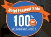Get 100% cashback (Maximum upto Rs.8000) On Domestic Hotels at Goibibo