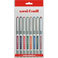 For 240/-(50% Off) Uniball Ub 157D Roller Ball Pens (Pack of 8) at Paytm