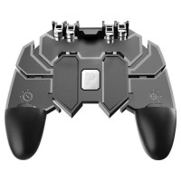 For 409/-(49% Off) NOYMI PUBG Mobile Game Controller - L2R2 Gaming Grip Mobile Joystick Gamepad Trigger Controller with Sensitive Shoot Aim & Fire Trigger for 4.7-6.5" iPhone/Android (Black) at Amazon India