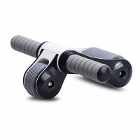 For 999/-(58% Off) Inovera Foldable Abdominal Wheel Roller Exerciser, Black at Amazon India