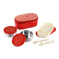 For 259/-(44% Off) Cello Big Bite 3 Container Lunch Packs at Amazon India