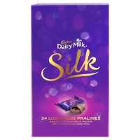 For 548/-(27% Off) Cadbury Dairy Milk Silk Pralines Collection, 240g at Amazon India