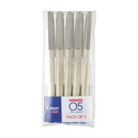 For 107/-(46% Off) Pilot Roller Ball Pen - Pack of 5 ( 4 Blue , 1 Black) at Amazon India