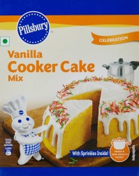 For 49/-(48% Off) Pillsbury Eggless Cooker Cake Mix, Vanilla 159g at Amazon India