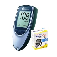 For 399/-(66% Off) Dr. Morepen Gluco One BG-03 Blood Glucose Sugar Monitor Meter With 25 Strips at Amazon India