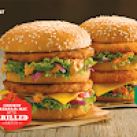 Get A Mcchicken Or Mcveggie Free On Min. Purchase Of Rs. 125 at McDonalds