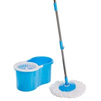 For 523/-(65% Off) Spartan 360 Degree Spin Plastic Mop with Auto Fold Handle for Cleaning and Household Purposes (Color Assorted) at Amazon India