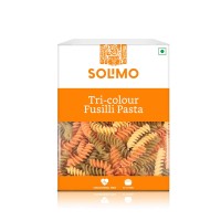 For 94/-(66% Off) Solimo Durum Wheat Tricolour Fusilli Pasta, 500 g at Amazon India