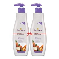 For 219/-(52% Off) Santoor, Perfumed Body Lotion for Extra Moisturizing 250ml (Pack of 2) at Amazon India