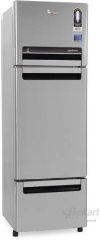 For 29990/-(23% Off) Whirlpool 300 L Frost Free Triple Door Refrigerator (Alpha Steel (N), FP 313D PROTTON ROY) at Amazon India